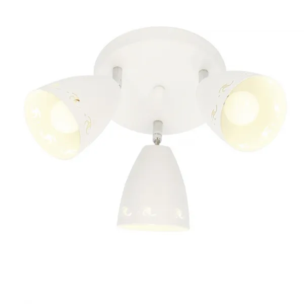 Stropná lampa Coty 3xE14 biela matná