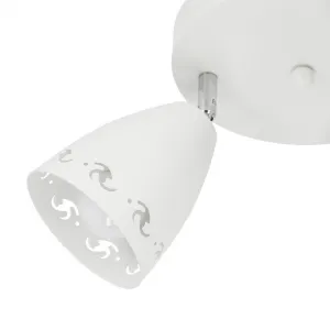 Stropná lampa Coty 3xE14 biela matná