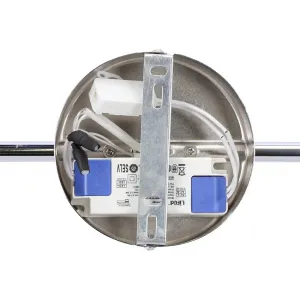 Nástenná LED pásová lampa 3X5W chróm THEMA
