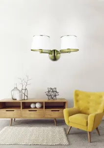 Nástenná lampa 2xE14 48cm IBIS PATINA