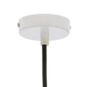 Závesná lampa 1xE28 14cm HAMP