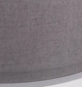 Okrúhla závesná lampa sivá 40cm nastaviteľná 3x40W Kyoto