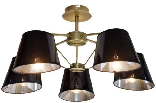 Závesná stropná lampa Cortez E14 Patina
