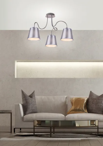 Stropné svietidlo Luk 3x40 W