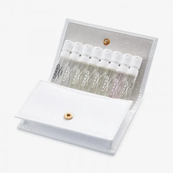 Creed Leather Sample Wallet - White sada pre ženy