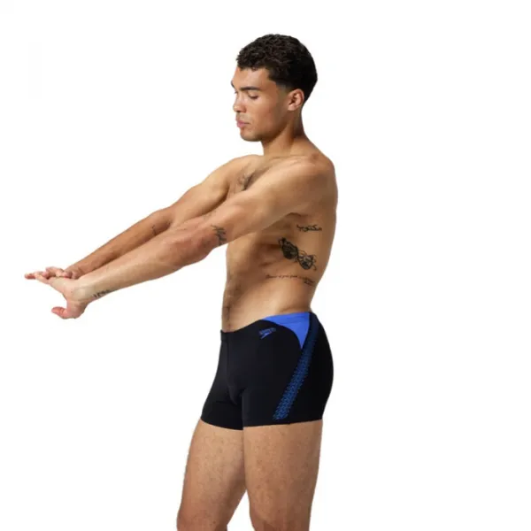 Speedo hyperboom splice aquashort black/blue s - uk32