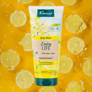Kneipp Enjoy Life energizujúci sprchový gél Litsea Cubeba & Lemon 200 ml