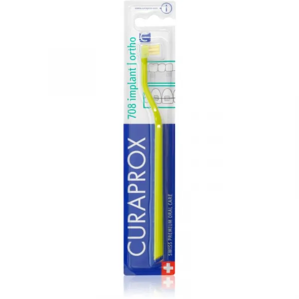 Curaprox CS 708 Implant ortodontická zubná kefka 1 ks