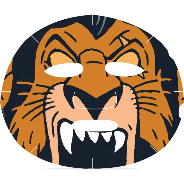 Mad Beauty Lion King Scar hydratačná plátienková maska 25 ml