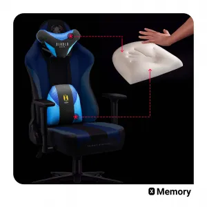 Otočné kreslo Normal Diablo X-Player 2.0 frost black