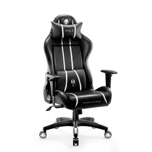 Otočné kreslo Normal Diablo X-One 2.0 čierna/biely