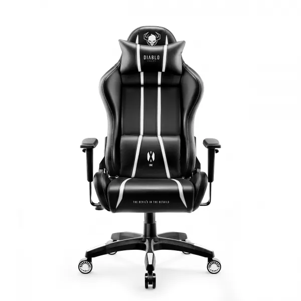 Otočné kreslo Normal Diablo X-One 2.0 čierna/biely