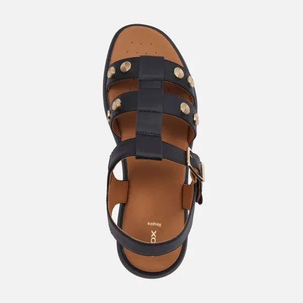 Black women's sandals Geox Camalei - Women's