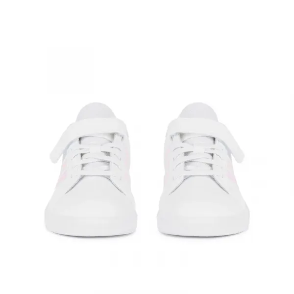 Dievčenská rekreačná obuv ADIDAS Grand Court 2.0 K cloud white iridescent cloud white