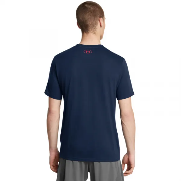 Pánske tričko s krátkym rukávom UNDER ARMOUR UA M BOXED SPORTS UPDATED SS-BLU