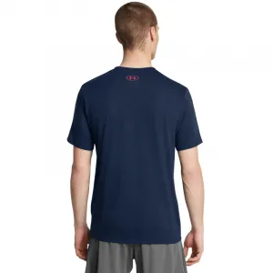 Pánske tričko s krátkym rukávom UNDER ARMOUR UA M BOXED SPORTS UPDATED SS-BLU