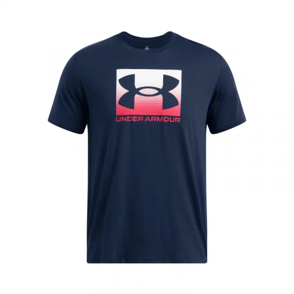 Pánske tričko s krátkym rukávom UNDER ARMOUR UA M BOXED SPORTS UPDATED SS-BLU