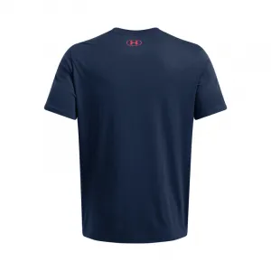 Pánske tričko s krátkym rukávom UNDER ARMOUR UA M BOXED SPORTS UPDATED SS-BLU