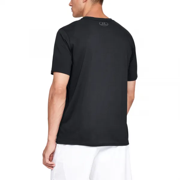 Pánske tričko s krátkym rukávom UNDER ARMOUR UA TEAM ISSUE WORDMARK SS-BLK