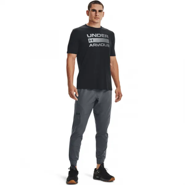 Pánske tričko s krátkym rukávom UNDER ARMOUR UA TEAM ISSUE WORDMARK SS-BLK