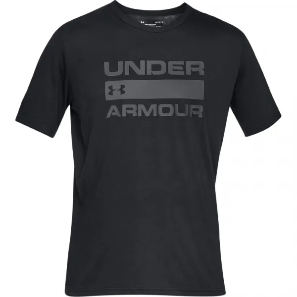 Pánske tričko s krátkym rukávom UNDER ARMOUR UA TEAM ISSUE WORDMARK SS-BLK