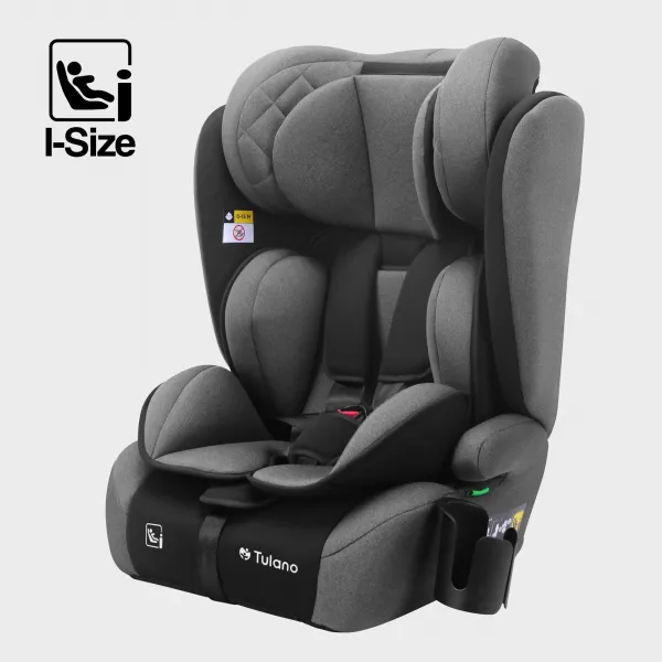 Autosedačka Tulano Zooma 25 Grey - Black 76 -150cm I-Size