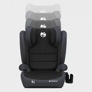 Autosedačka Tulano Joy 35 Black - Grey ISOFIX 100-150cm I-Size