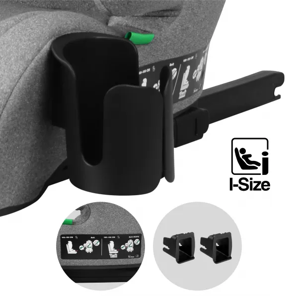 Autosedačka Tulano Joy 35 Grey ISOFIX 100-150cm I-Size