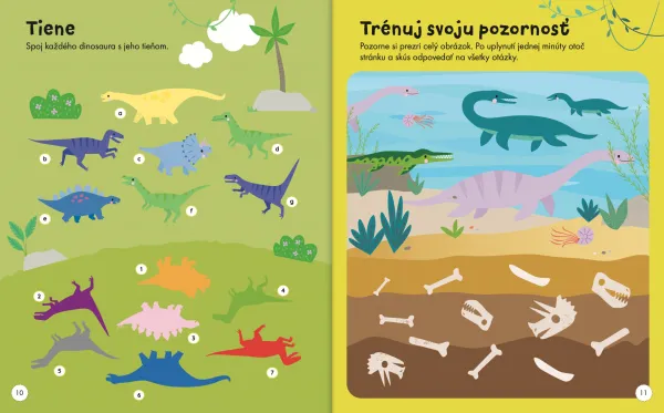 Moje báječné dinosaury Kniha samolepkových aktivít
