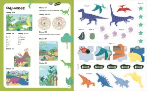 Moje báječné dinosaury Kniha samolepkových aktivít