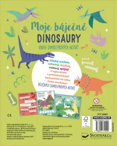 Moje báječné dinosaury Kniha samolepkových aktivít