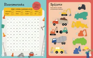 Moje báječné stavenisko Kniha samolepkových aktivít