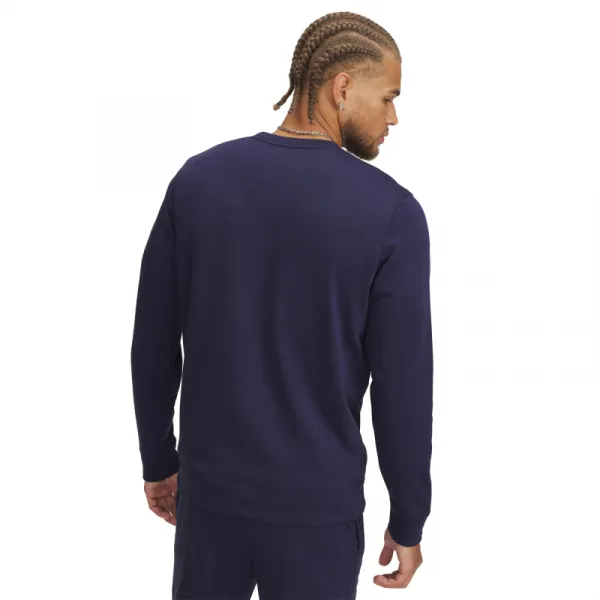 Pánska mikina UNDER ARMOUR UA Rival Terry Logo Crew Q2-BLU