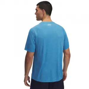 Pánske tréningové tričko s krátkym rukávom UNDER ARMOUR UA Tech Textured SS-BLU
