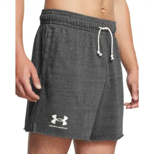 Pánske teplákové kraťasy UNDER ARMOUR UA Rival Terry 6in Short-GRY