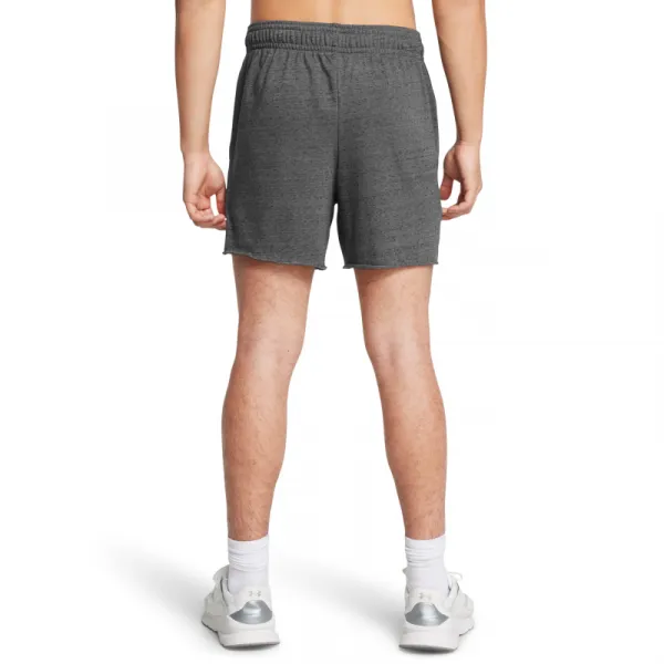 Pánske teplákové kraťasy UNDER ARMOUR UA Rival Terry 6in Short-GRY