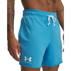 Pánske teplákové kraťasy UNDER ARMOUR UA Rival Terry 6in Short-BLU