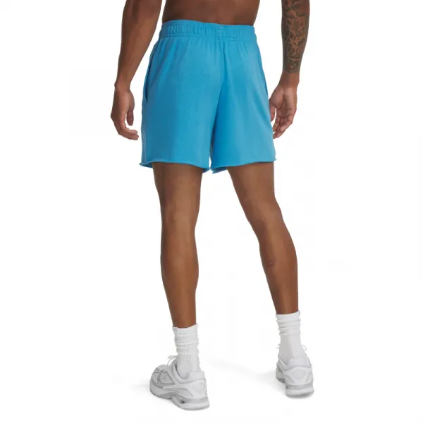 Pánske teplákové kraťasy UNDER ARMOUR UA Rival Terry 6in Short-BLU