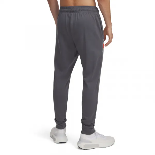 Pánske tepláky UNDER ARMOUR UA Rival Terry Logo JoggerQ2-GRY