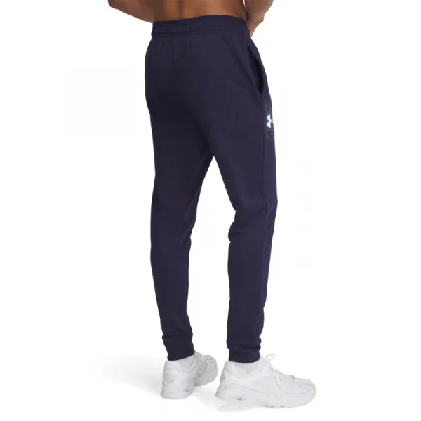 Pánske tepláky UNDER ARMOUR UA Rival Terry Logo JoggerQ2-BLU