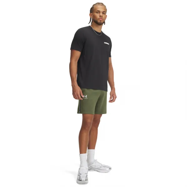 Pánske teplákové kraťasy UNDER ARMOUR UA Icon Fleece Short Taping-GRN