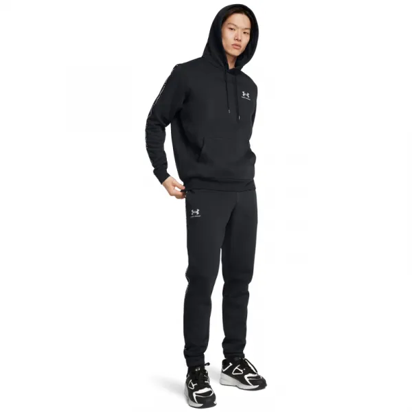 Pánske tepláky UNDER ARMOUR UA Icon Fleece Jgr Taping-BLK