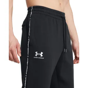 Pánske tepláky UNDER ARMOUR UA Icon Fleece Jgr Taping-BLK