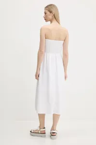 Ľanové šaty Hollister Co.