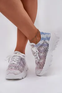 Boto Dámske Tenisky S Háčkovaným Svrškom Multicolor Jelhiris