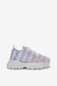 Boto Dámske Tenisky S Háčkovaným Svrškom Multicolor Jelhiris