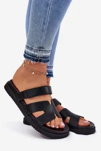 Dámske Sandále S Velcro Vinceza