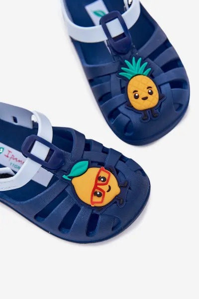 Detské Sandále Na Suchý Zips Ovocie 83615 Ipanema