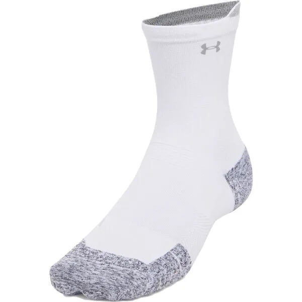 Under Armour RUN CUSHION 3PK Ponožky, biela, veľkosť