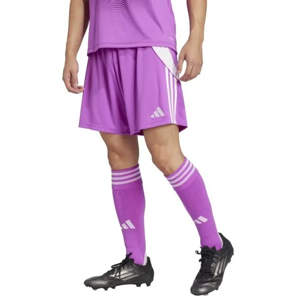 adidas TIRO24 SHORTS Pánske futbalové šortky, fialová, veľkosť